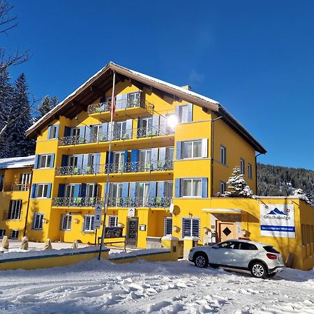 Grischalodge Das Hotel Mit Bergblick Seit 1929 - Schlicht, Preiswert Und Mit Einem Touch Nostalgie Parpan Exterior photo