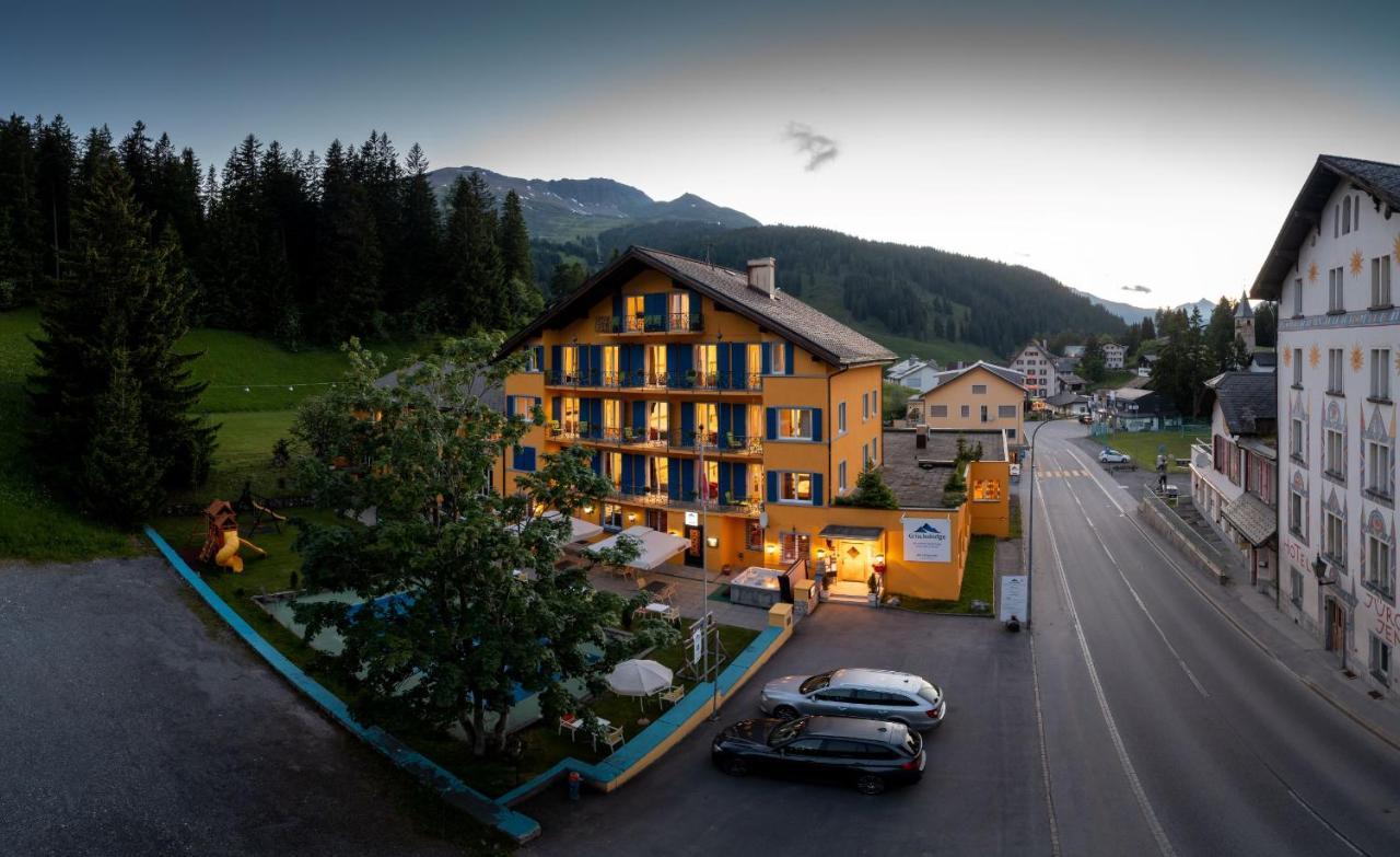 Grischalodge Das Hotel Mit Bergblick Seit 1929 - Schlicht, Preiswert Und Mit Einem Touch Nostalgie Parpan Exterior photo