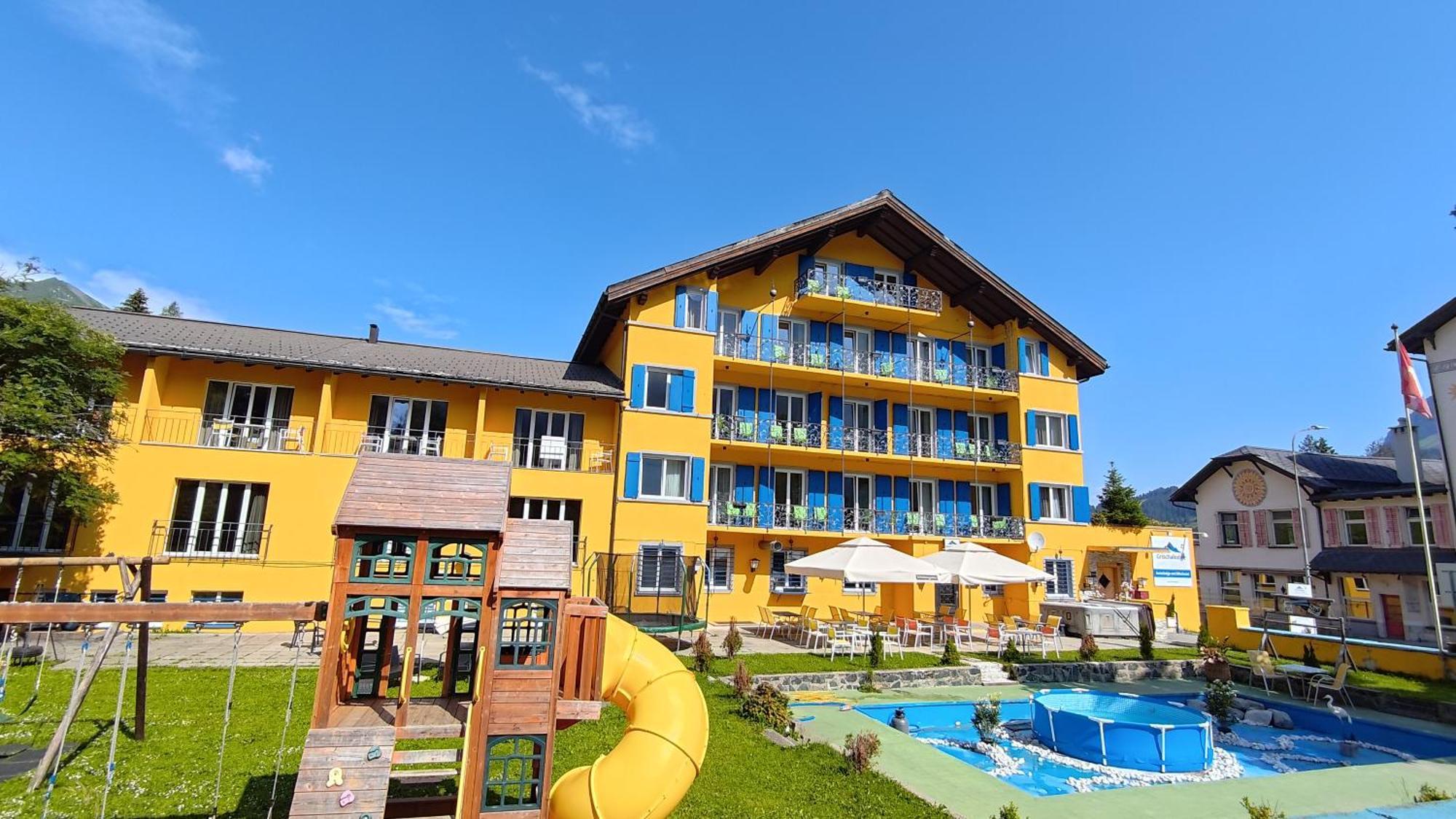 Grischalodge Das Hotel Mit Bergblick Seit 1929 - Schlicht, Preiswert Und Mit Einem Touch Nostalgie Parpan Exterior photo